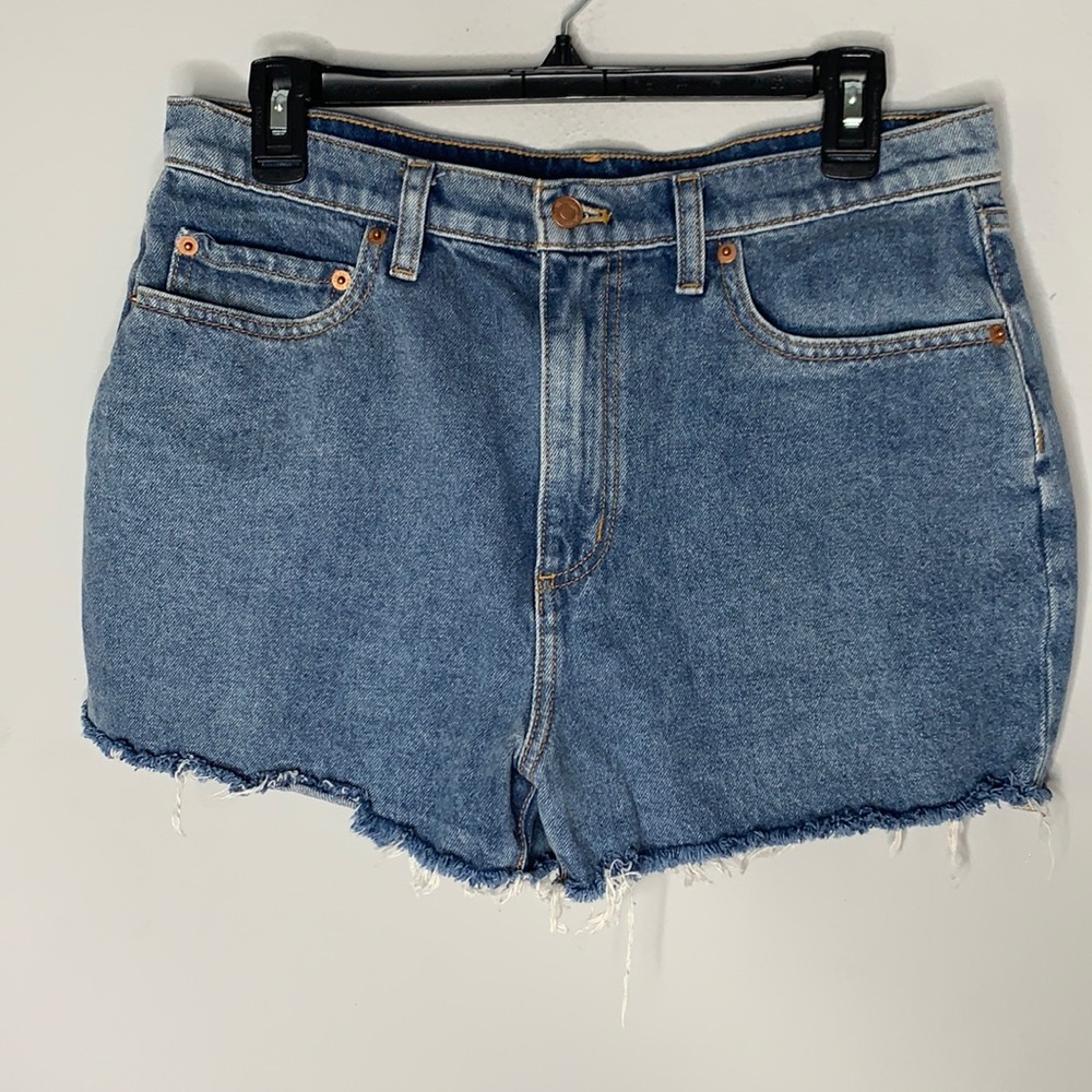 PINK Victoria's Secret Classic Blue Denim Jean Shorts